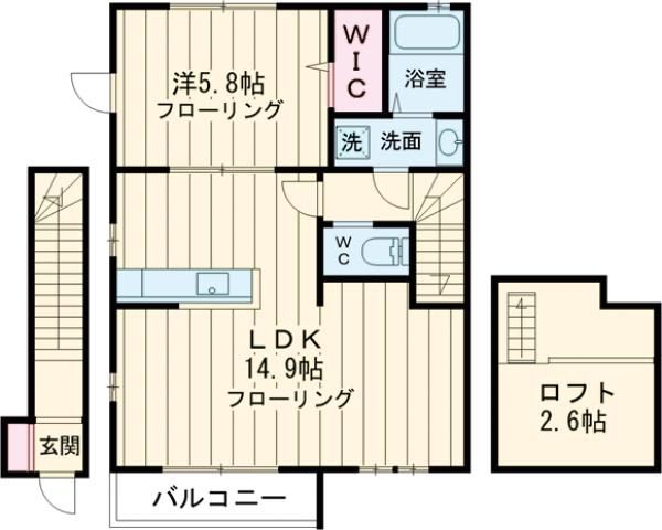 イクロス高井戸の間取り写真