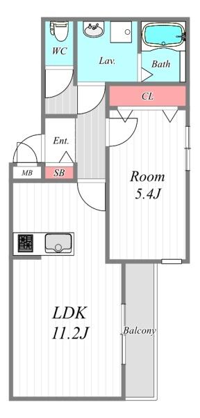 CASA CALMA野田の間取り写真