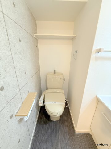 南海汐見橋線 汐見橋駅 徒歩5分 9階建 築18年のトイレ写真