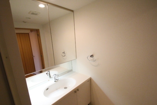 洗面設備　他号室の写真です