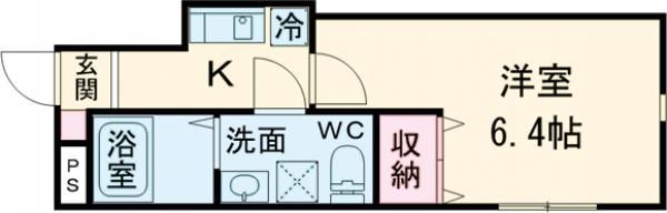 Reberty平井の間取り写真
