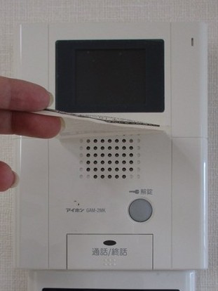 セキュリティ　防犯対策に有効なカメラ付きインターホン♪☆突然の来客にもバッ