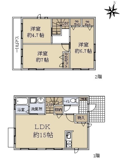 VIEW苦楽園の間取り写真