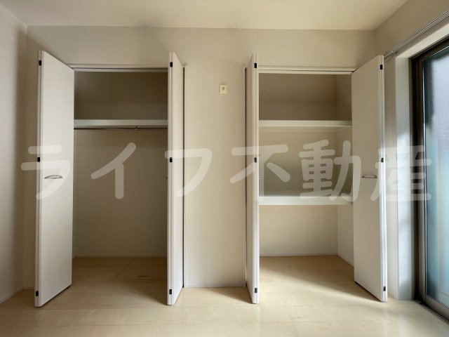 収納　ちょっとした収納スペースも充実しています