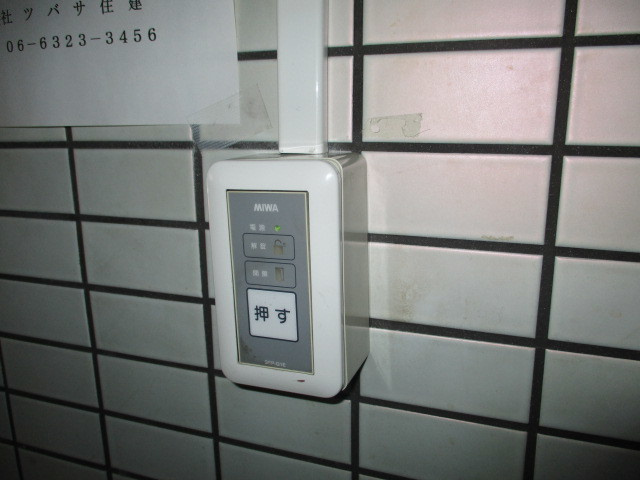 セキュリティ　オートロックがあるので安心です