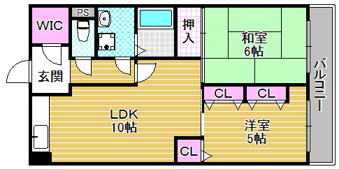 フェニーチェ神戸の間取り写真