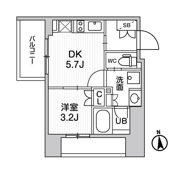 ニド新御徒町の間取り写真