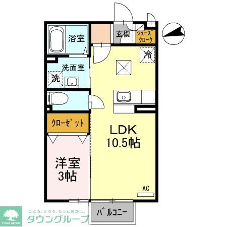 レセンテの間取り写真