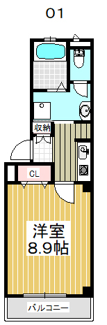 ライズコート守口の間取り写真