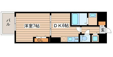 エスライズ西本町IIの間取り写真