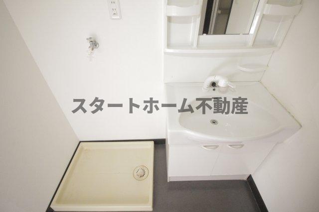 洗面設備　使いやすい洗面所です