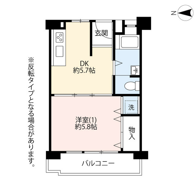 UR希望ヶ丘の間取り写真