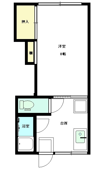 サンライフ住吉の間取り