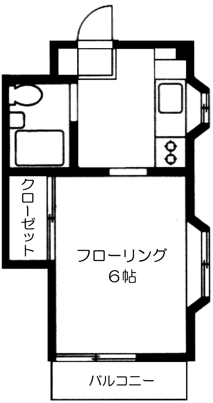 コーポウィステリアの間取り