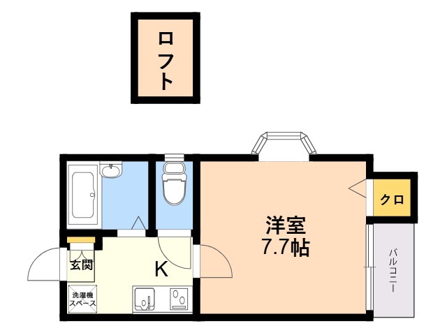 ピュア室見弐番館の間取り