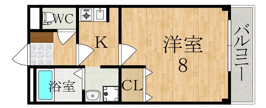 サンタウン_間取り_0