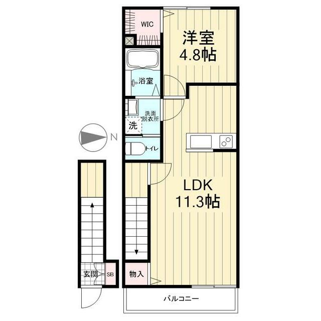 イーストアイリスの間取り