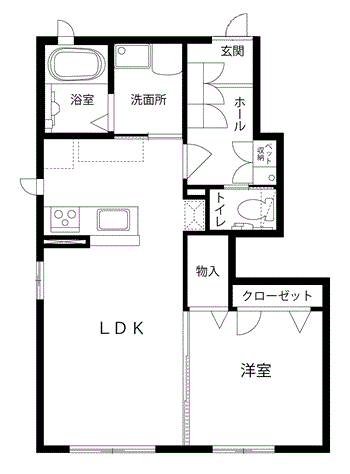 コージーハウスの間取り