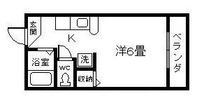 ハイツ祐貴の間取り