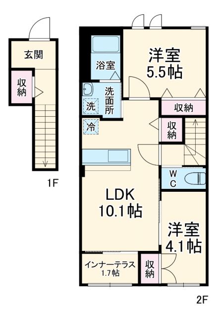 スプレンダーの間取り