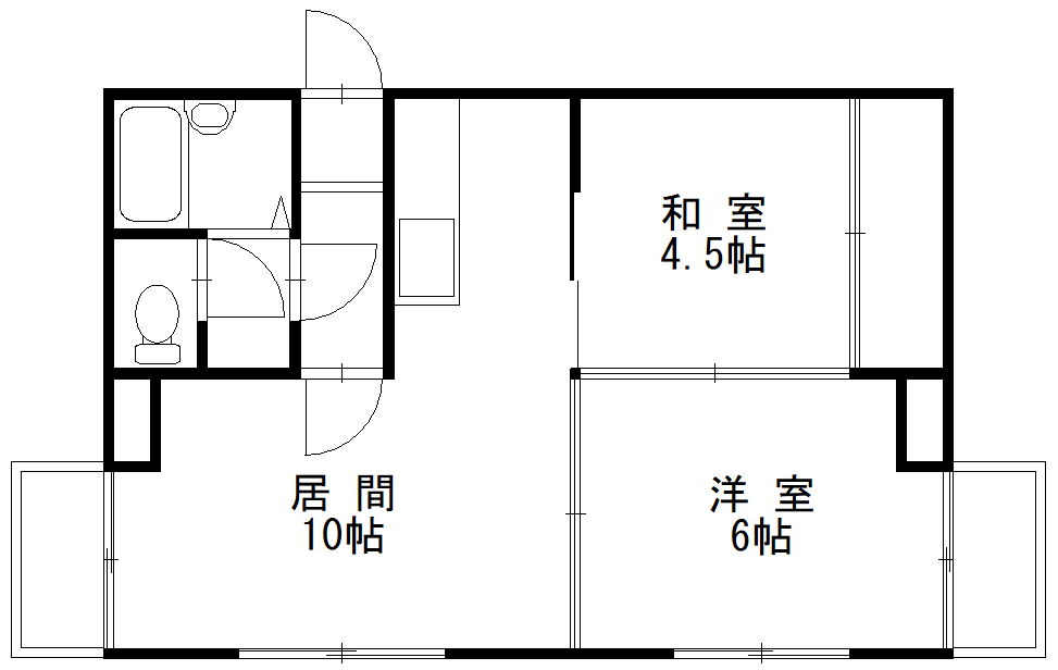 ファーストアベニューの間取り