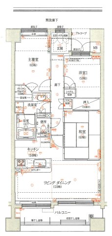 SUUMO】盛岡市新田町【クランズスクエア盛岡アーバンウエスト】築21年(イエスタ盛岡店(株)ライフコネクト提供)／岩手県盛岡市新田町／盛岡駅の賃貸・部屋探し情報（100399489703）  | 賃貸マンション・賃貸アパート