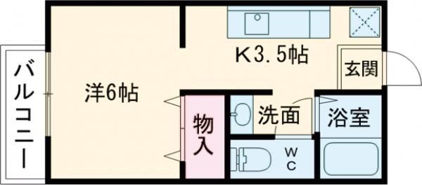 Ｍメゾンの間取り