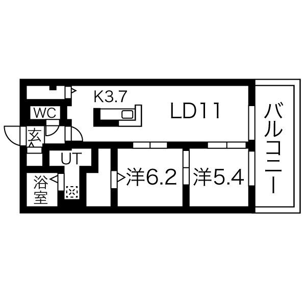 ラシーネ本陣の間取り