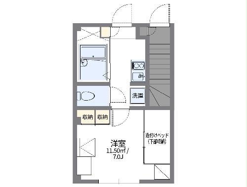 レオパレス松本の間取り