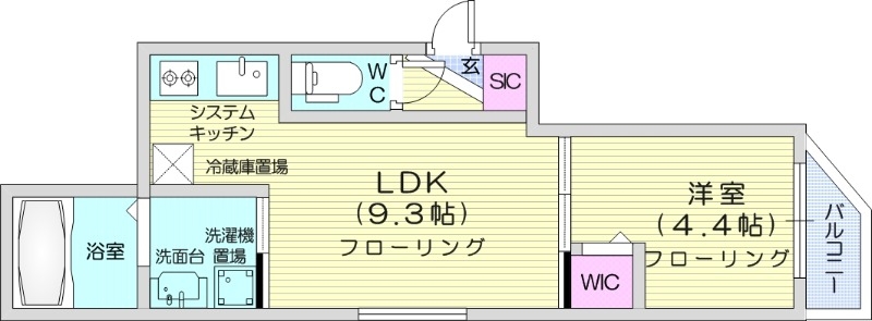 GranFeriaの間取り