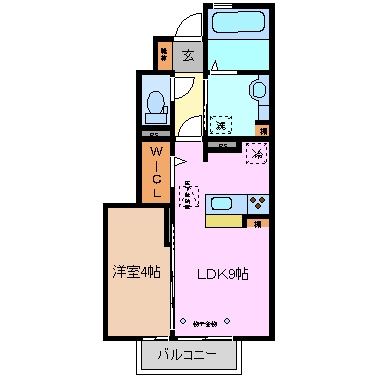 フィオーレ　エテルナの間取り