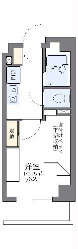 レオパレス宇田川町マンションの間取り