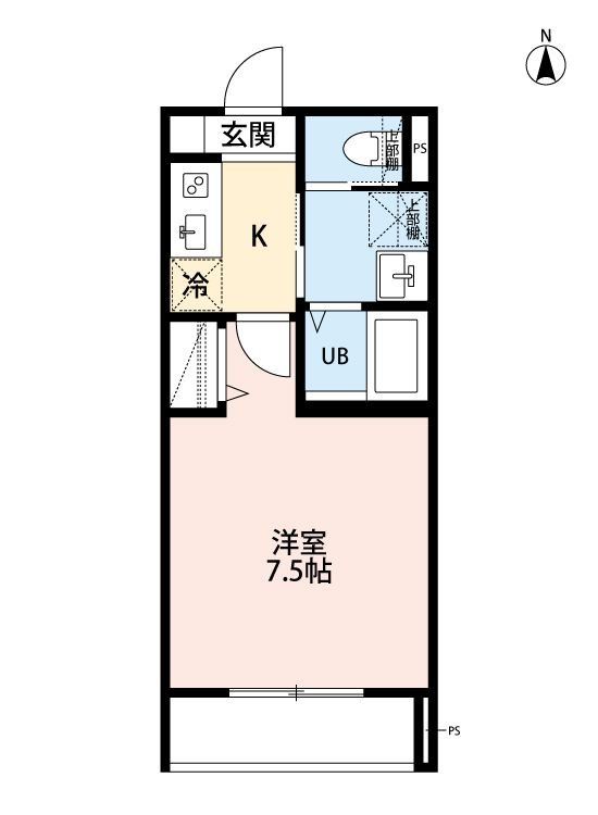 ｋｒａｓｕｃｏ検見川の間取り