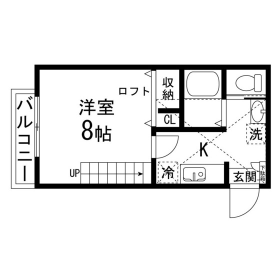 ピースフル川内の間取り