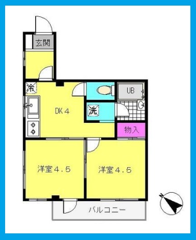 豊島区巣鴨のマンションの間取り