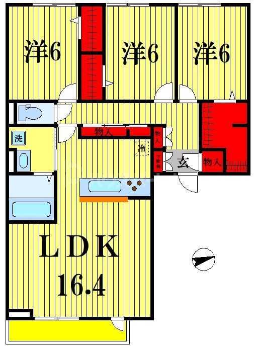 【クロノスの間取り】