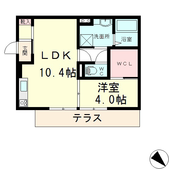 グラン　フェリスの間取り