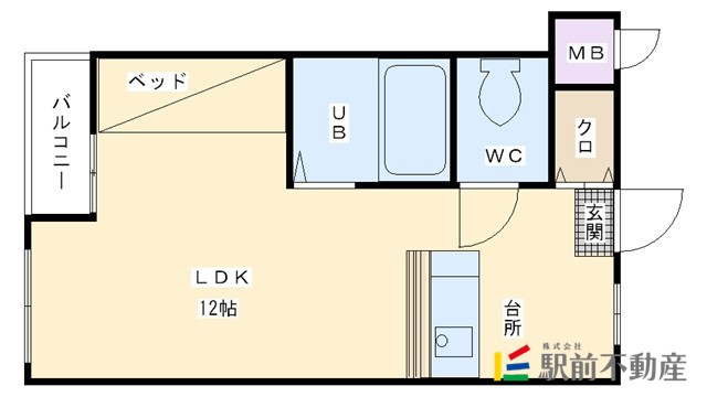 シャロム蔵数の間取り