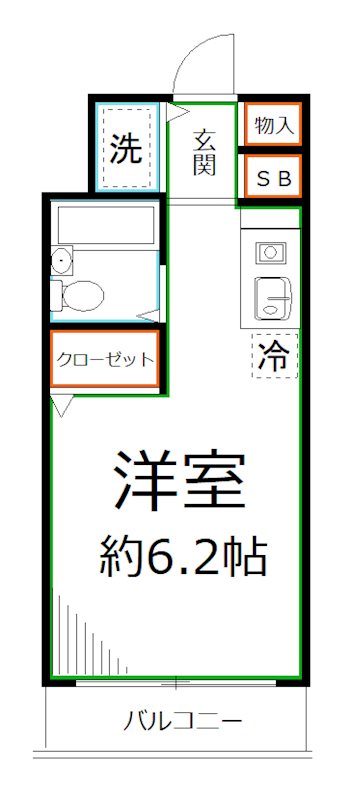 プライムアーバン武蔵野ヒルズB棟の間取り