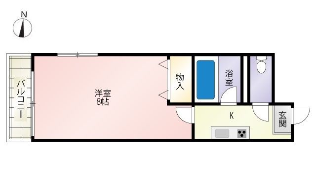 コンフォートＮビルの間取り