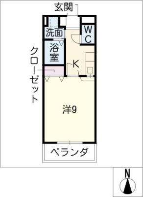 ＫII ＯＫＡＳＡＮ　Ｂ．参番館の間取り