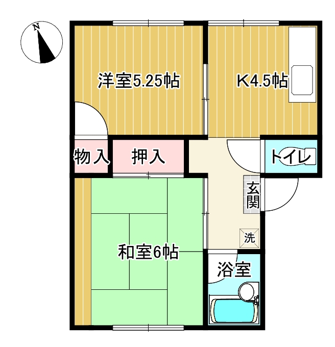 ドエル新海の間取り