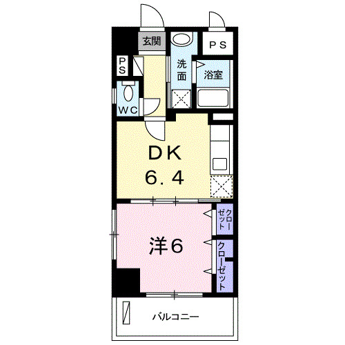 アンドーバーテラス識名（Ｄ）の間取り