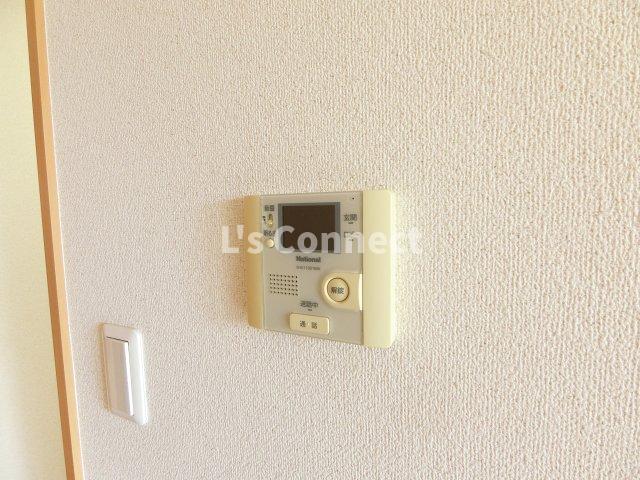 セキュリティ　オートロックはここから解錠できます。