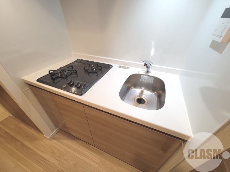 キッチン　２口コンロのシステムキッチン♪