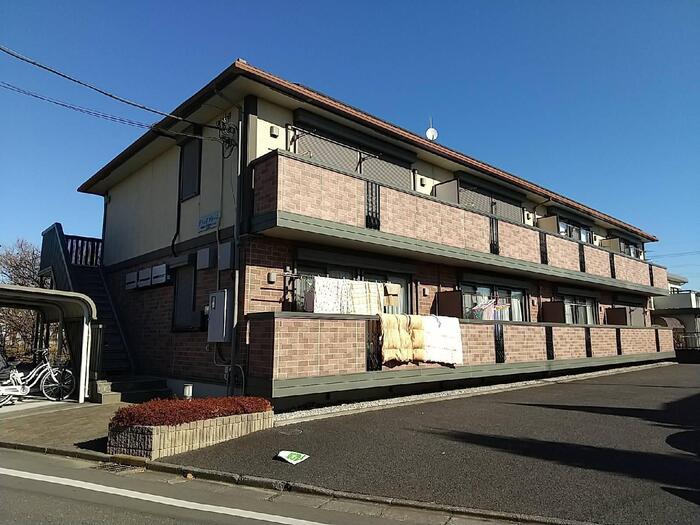 建物外観　南向き陽当り良好です