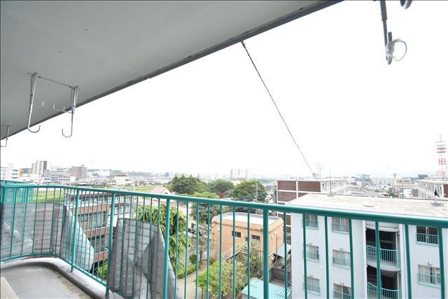 眺望　ベランダからの景色です