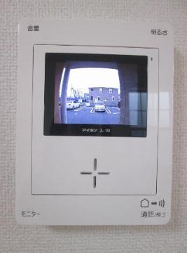 セキュリティ　カメラ付インターホン（イメージ）