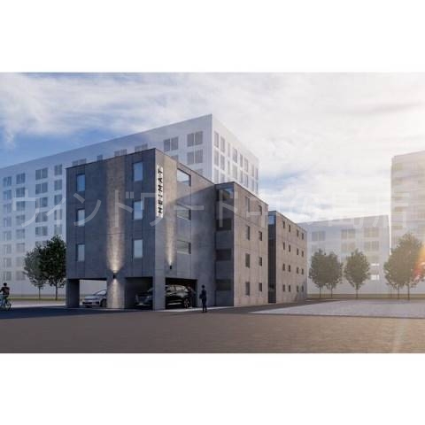 建物外観　完成予想パース