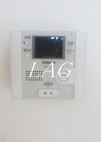 セキュリティ　モニター付きインターフォンです。